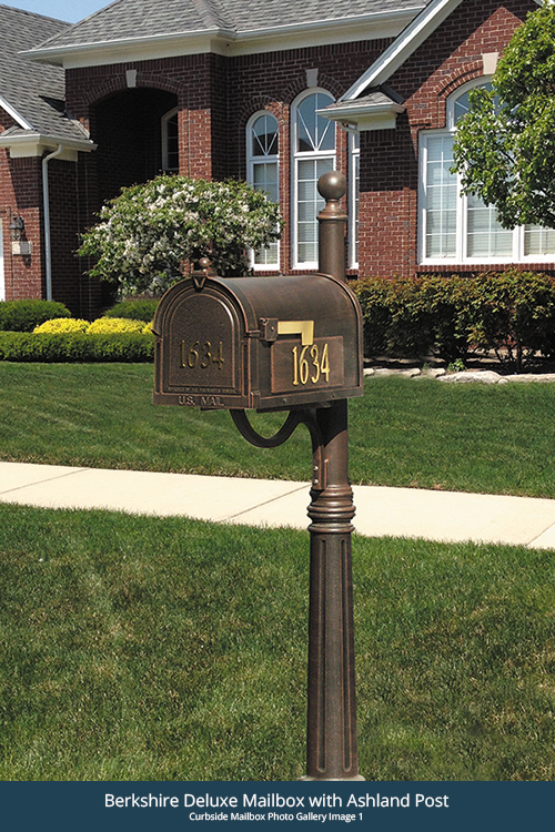Curbside Mailboxes Gallery, Photos, and Examples Special Lite