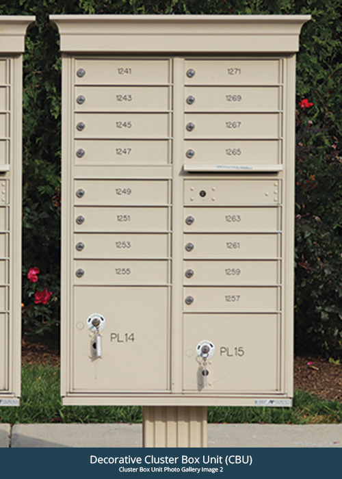 Cluster Box Units Gallery, Photos, and Examples Special Lite