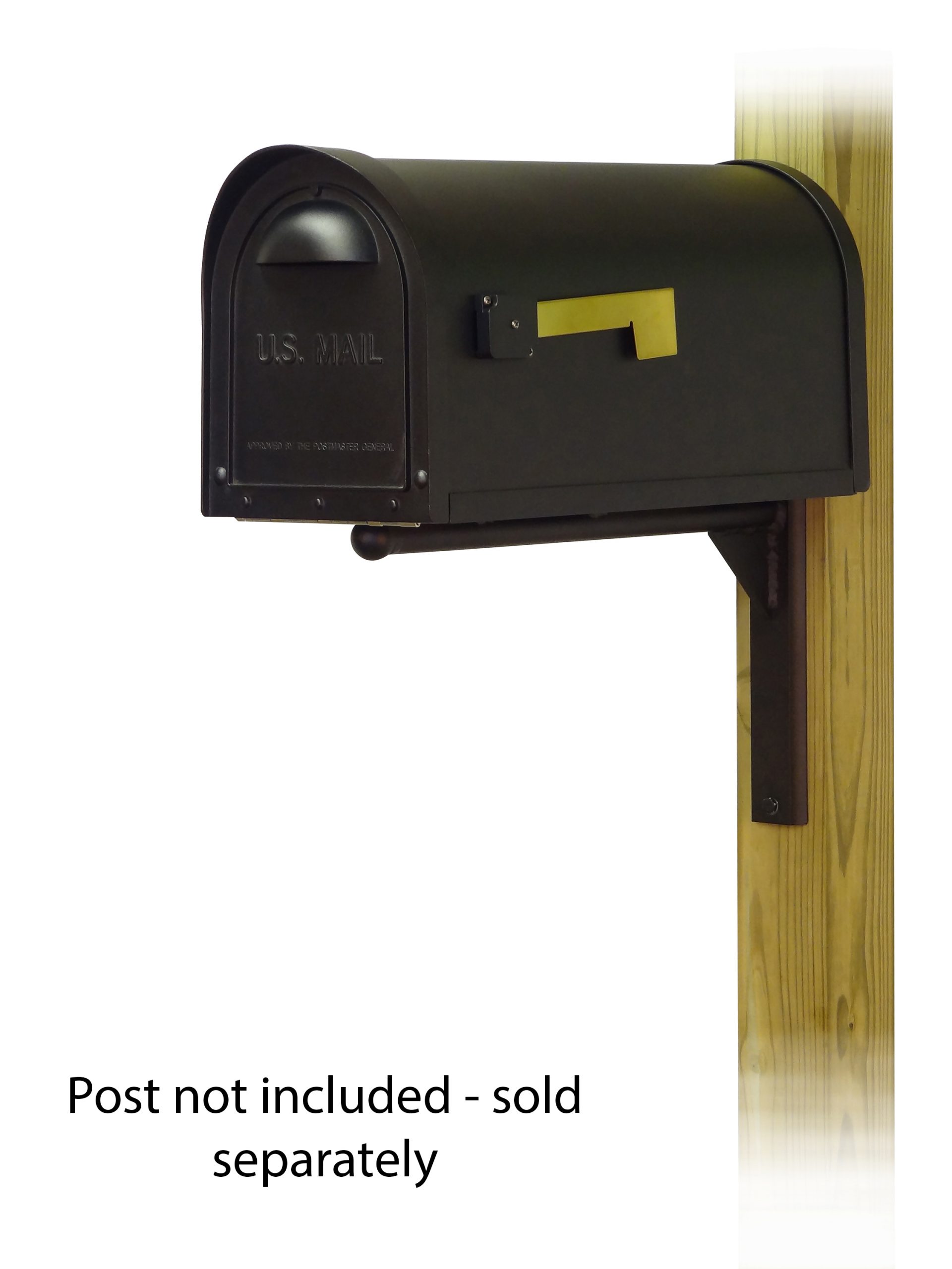 Ashley Mailbox Mounting Bracket-Classic Curbside Mailbox