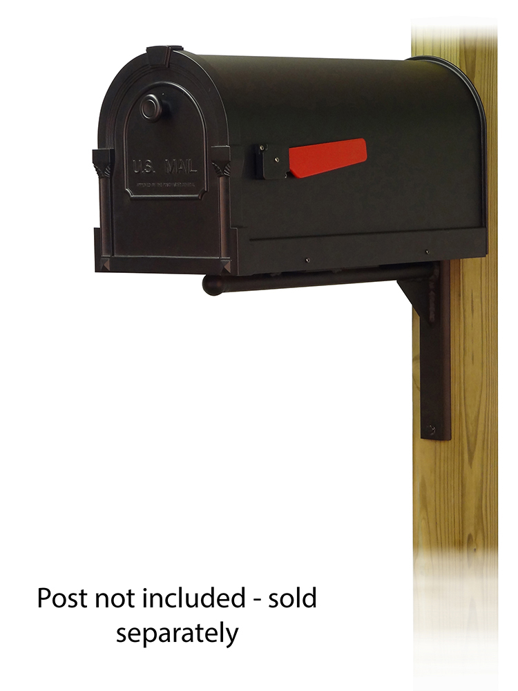 Ashley Mounting Bracket with Savannah Curbside Mailbox