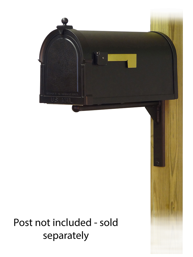 Ashley Mounting Bracket with Berkshire Curbside Mailbox