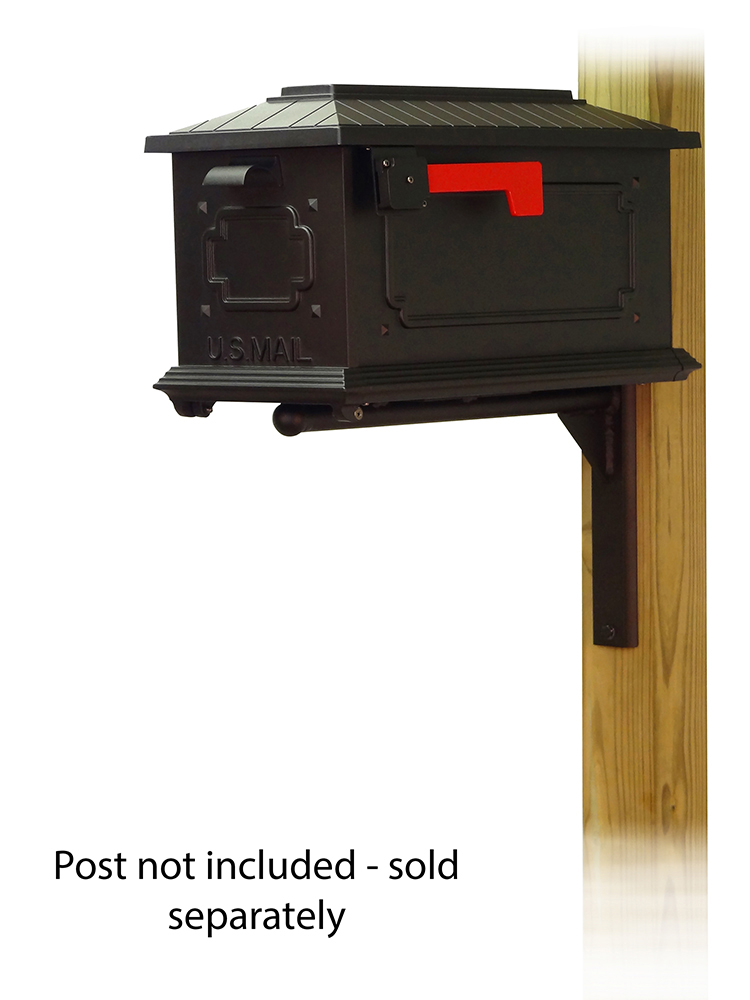 Ashley Mounting Bracket with Kingston Curbside Mailbox