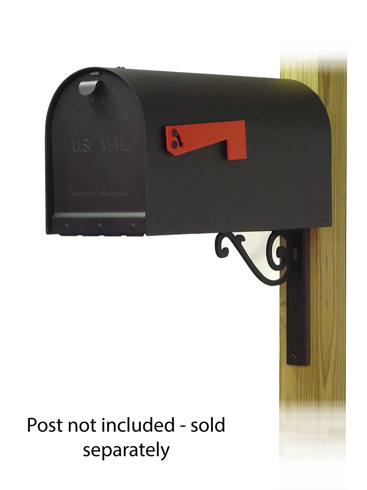 Baldwin Mailbox Mounting Bracket with Titan Curbside Mailbox