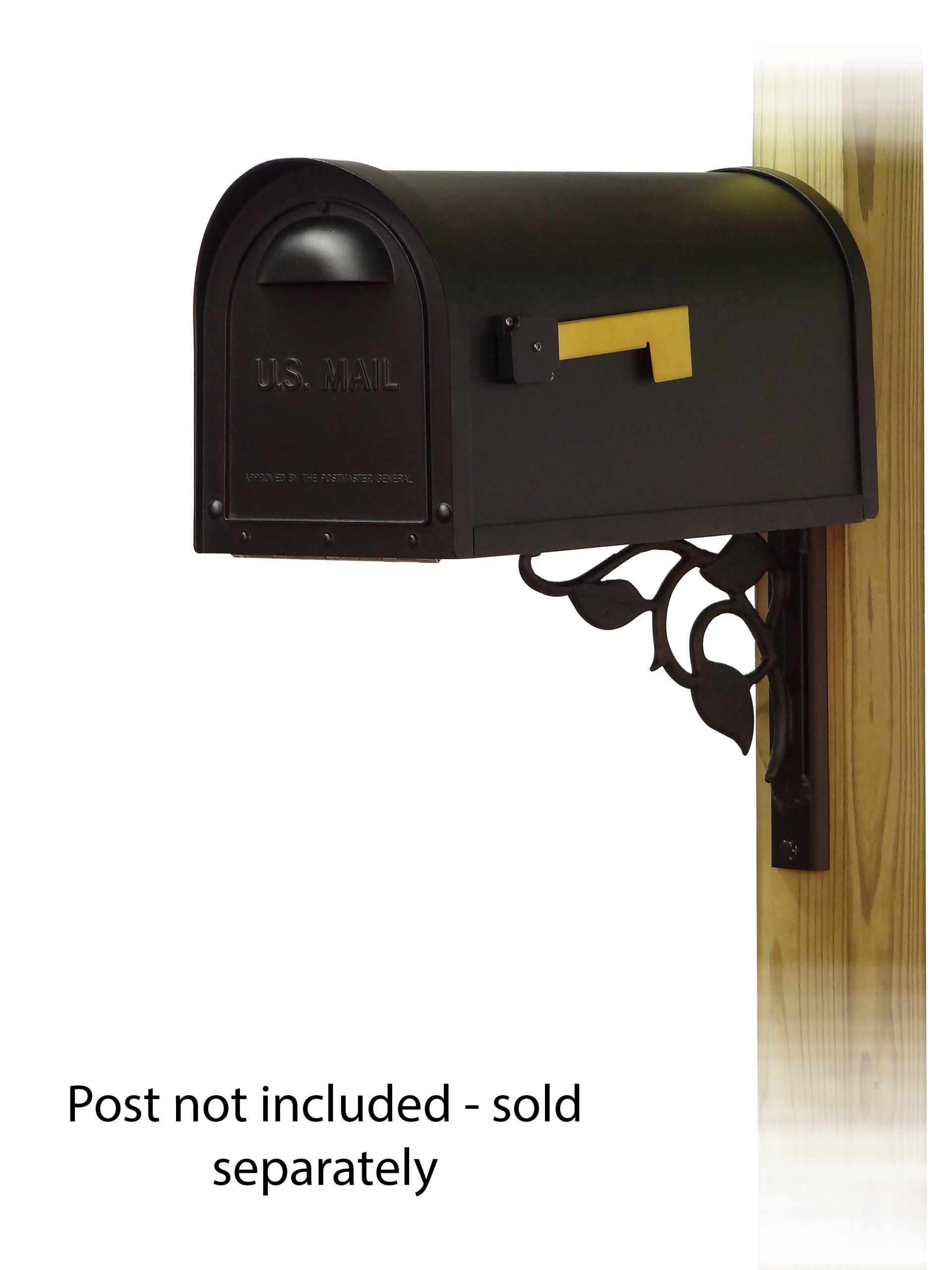 Floral Mailbox Mounting Bracket-Classic Curbside Mailbox