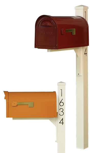 Dylan Mid Century Modern Curbside Mailboxes