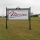 Village of Minster Ohio community entrance signs