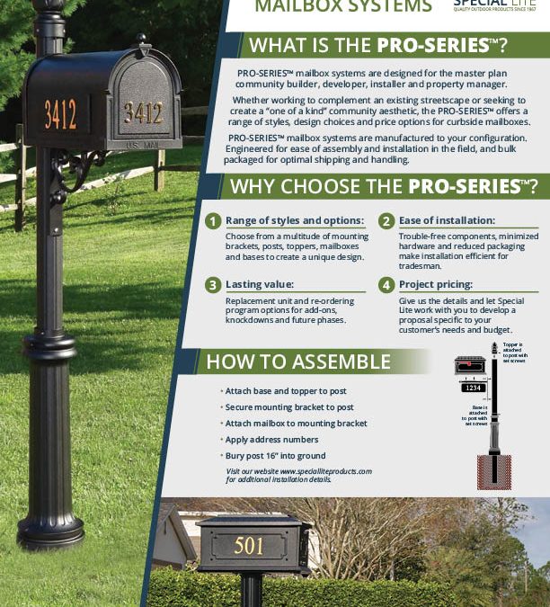 Pro series mailbox systems